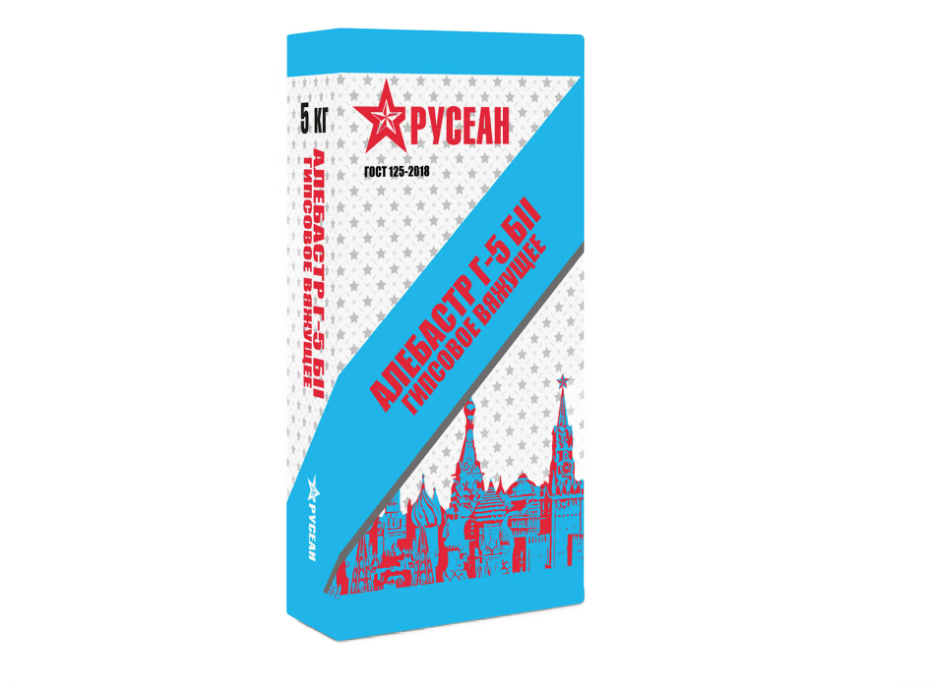 Алебастр Русеан 20кг